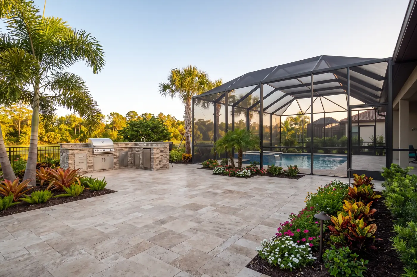 High-end Volusia County outdoor living project